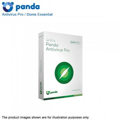  Panda Dome Essentials 3 Device 1 Year (Antivirus Pro) FOC 16GB PenDrive